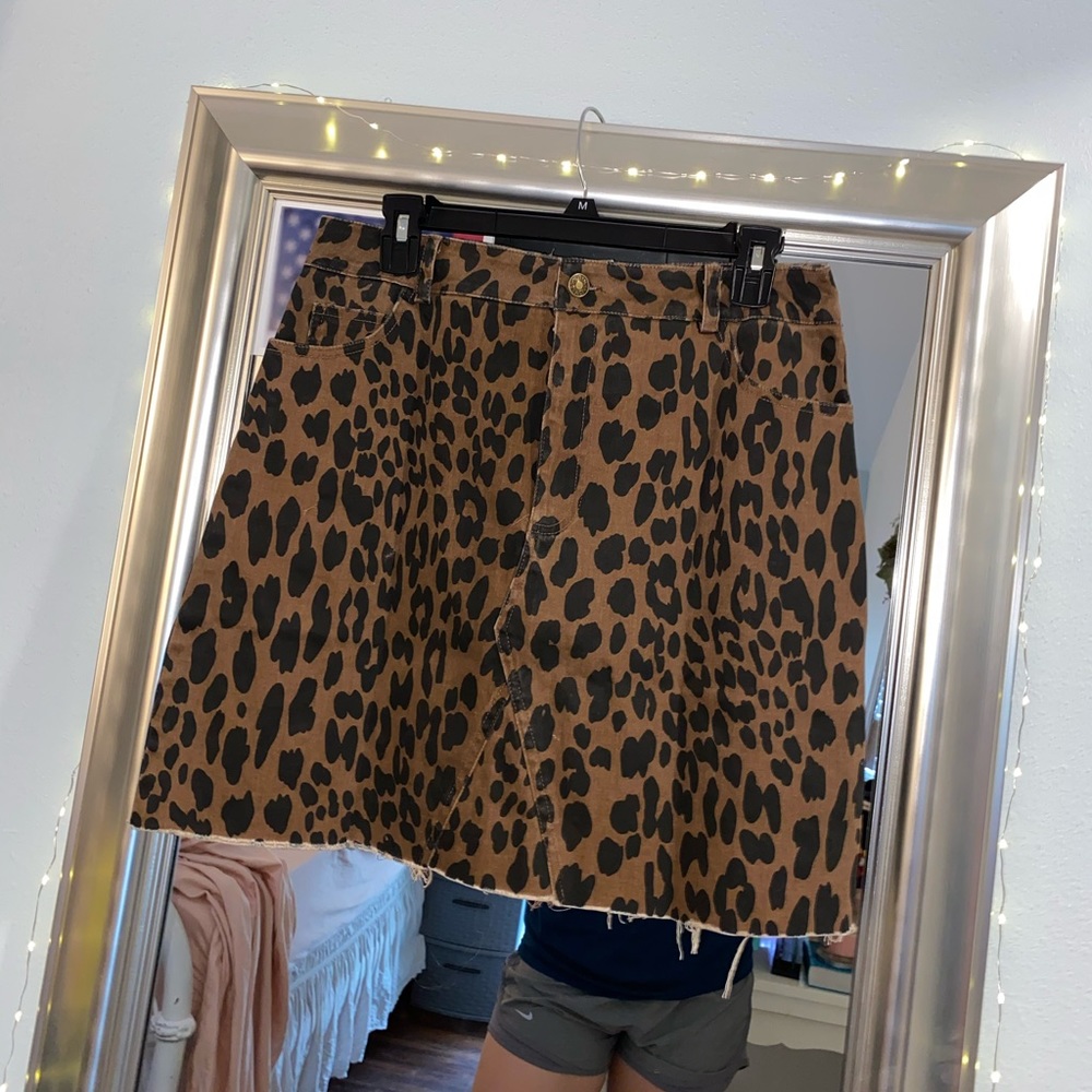 CHEETA SKIRT🥰